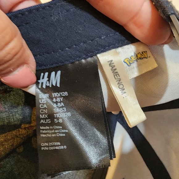 H&M POKÉMON adjustable baseball cap hat One Size - Picture 8 of 10